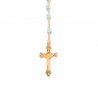 Wooden Jewellery case with glass Rosary - 62 - First Communion