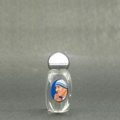 Saint Theresa - Holy water bottle with sacred picture