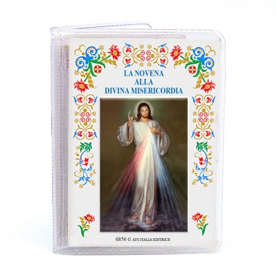 Gesù Misericordioso - Mini libro "La Novena alla Divina Misericordia" con Rosario