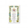 Pope Francis - Holy picture on parchment paper