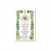 Pope Francis - Holy picture on parchment paper