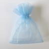 First Communion Glass Bottle in organza pouch