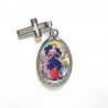Rosario con medaglie resinate