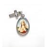 Rosario con medaglie resinate