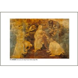 ADORATION OF MAGI Leonardo - The Uffizi Gallery, Florence