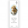 Parchment Bookmark Saint Anthony