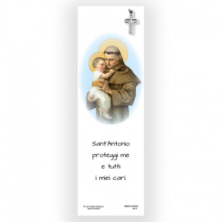 Parchment Bookmark Saint Anthony