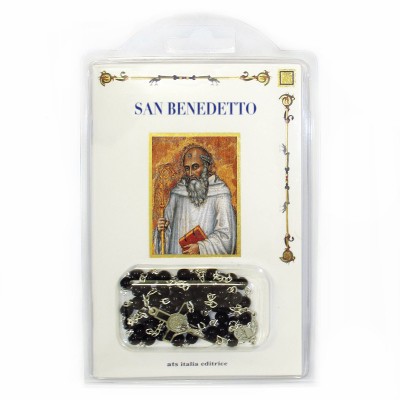 Libretto "San Benedetto" con rosario