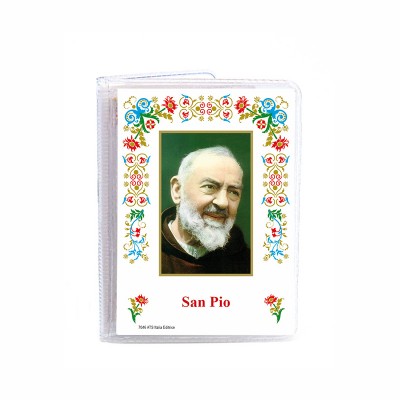 San Pio - Mini libro "Il Santo Rosario" con Decina Rosario