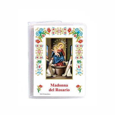 Madonna del Rosario - Mini libro "Il Santo Rosario" con Decina Rosario
