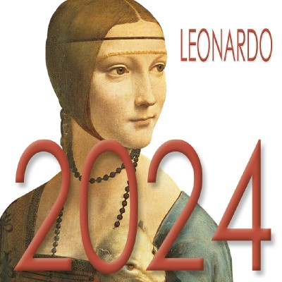 Calendar 8x8 cm LEONARDO LADY WITH AN ERMINE