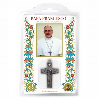Booklet with "Pope Francis" with Cross