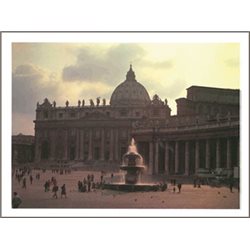 ST PETER'S BASILICA - BY NIGHT