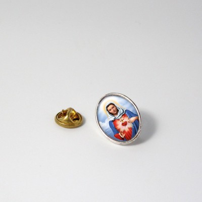 HOLY HEART OF MARY - Metal pin