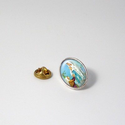 OUR LADY OF LOURDES - Metal pin