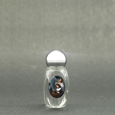 Saint Rita - Holy water bottle with sacred picture