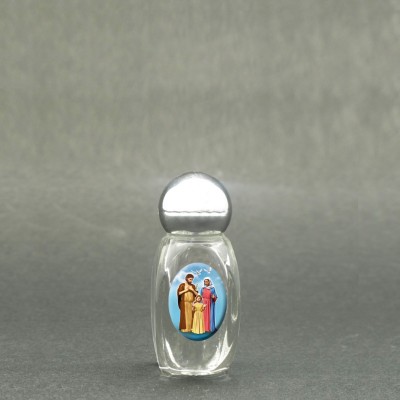 Holy Family - Holy water bottle with sacred picture