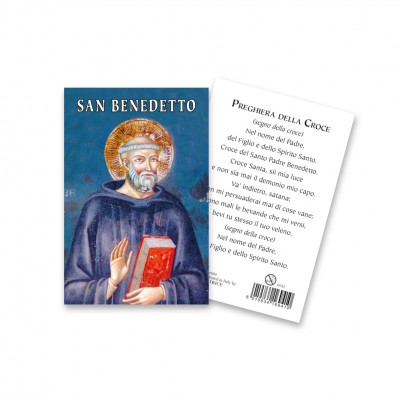 "Saint Benedict" holy picture