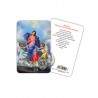 Our Lady Untier of Knots - Laminated prayer card with medal