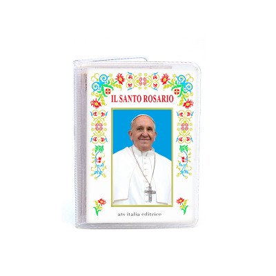 Papa Francesco - Mini libro "Il Santo Rosario" con Decina Rosario
