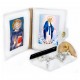 Saint Benedict - Miracoulous Madonna - Leather Pochette with Rosary