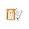 Pope Francis - Gold laminated holy picture