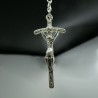 Small Rosary case "First Communion Chalice" with imitation pearl Rosary, oval grains