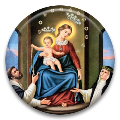 Magnet Our Lady of the Rosary