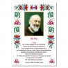 Saint Pio - Holy picture on parchment paper