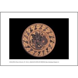 A BLACK-FIGURE KYLIX REPRESENTING THE STRUGGLE BETWEEN HERCULES AND TRITON Archaeological Museum, Tarquinia