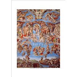 GIUDIZIO UNIVERSALE Michelangelo - Cappella Sistina, Citta' del Vaticano