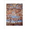Poster 35x50 cm "GIUDIZIO UNIVERSALE Michelangelo - Cappella Sistina, Citta' del Vaticano"