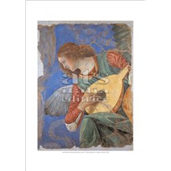 UN ANGELO CHE SUONA IL LIUTO Melozzo - Pinacoteca, Citta' del Vaticano