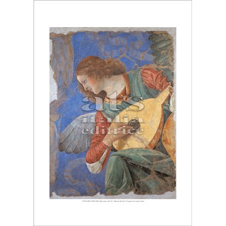AN ANGEL PLAYING THE LUTE Melozzo - Pinacoteca, Vatican City