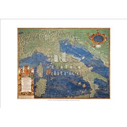 ITALIA ANTICA Ignazio Danti - Galleria delle Carte Geografiche, Citta' del Vaticano