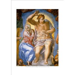 GIUDIZIO UNIVERSALE Michelangelo - Cappella Sistina, Citta' del Vaticano