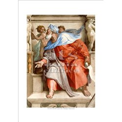 PROFETA EZECHIELE Michelangelo - Cappella Sistina, Citta' del Vaticano