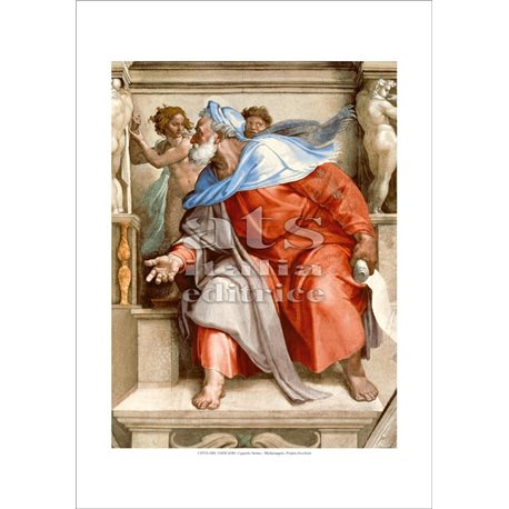 PROPHET EZEKIEL Michelangelo - Sistine Chapel, Vatican City