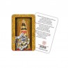 Our Lady of Loreto (niche) - plasticized religious card with decade rosary