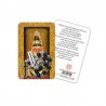 Our Lady of Loreto (niche) - plasticized religious card with decade rosary