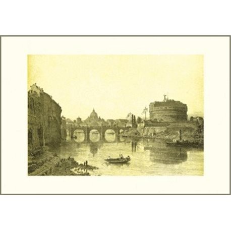 PONTE E CASTEL SANT'ANGELO Benoist - Colour Print