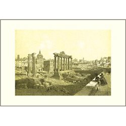 ROMAN FORUM Benoist - Colour Print