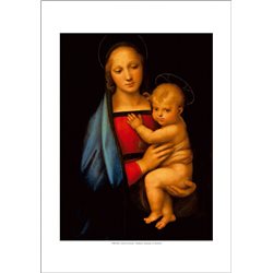 MADONNA WITH CHILD Raffaello - Palatine Gallery, Florence