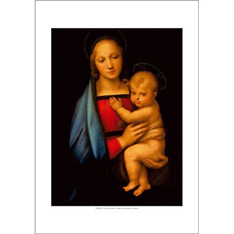 MADONNA WITH CHILD Raffaello - Palatine Gallery, Florence