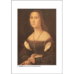 PORTRAIT OF WOMAN Raffaello - Palatine Gallery, Florence