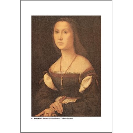PORTRAIT OF WOMAN Raffaello - Palatine Gallery, Florence