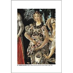 ALLEGORIA DELLA PRIMAVERA (particolare) Botticelli - Galleria degli Uffizi, Firenze