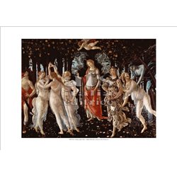 ALLEGORIA DELLA PRIMAVERA Botticelli - Galleria degli Uffizi, Firenze
