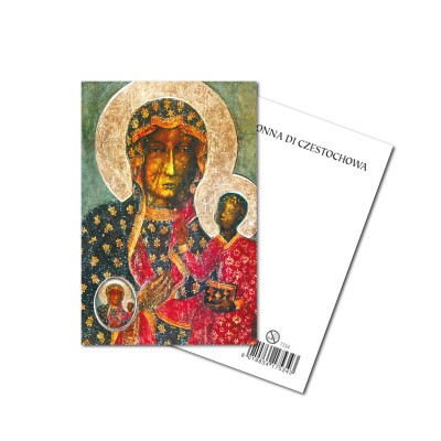 MADONNA DI CZESTOCHOWA - Spilletta in metallo con immagine sacra