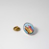 HOLY FAMILY - Metal pin with Holy Picture